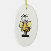 schattige hommel keramisch ornament (Rechts)