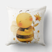 Schattige hommelkussen, gezellige bij kussen (Voorkant)