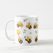 Schattige Hommels Koffiemok (Links)