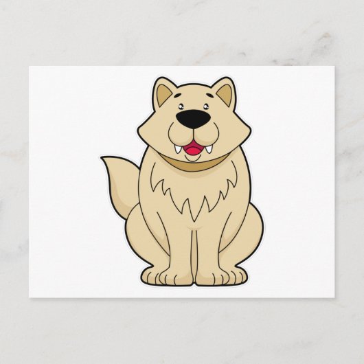 Schattige Hond Briefkaart (Voorkant)