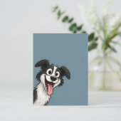 Schattige Hond Briefkaart (Staand voorkant)