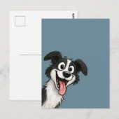 Schattige Hond Briefkaart (Voorkant / Achterkant)