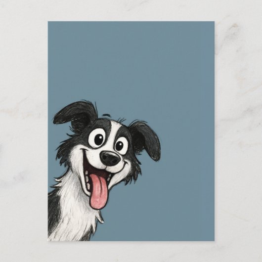 Schattige Hond Briefkaart (Voorkant)
