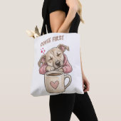 Schattige hond die vredig slaapt tote bag (Dichtbij)