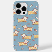 Schattige Hond en Bot Naadloos Patroon Case-Mate iPhone Case (Achterkant)