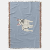 Schattige hond, Franse bulldog Deken (Voorkant Verticaal)