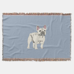 Schattige hond, Franse bulldog Deken