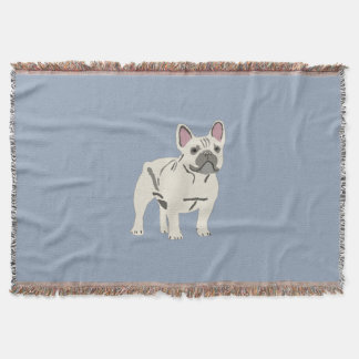 Schattige hond, Franse bulldog Deken