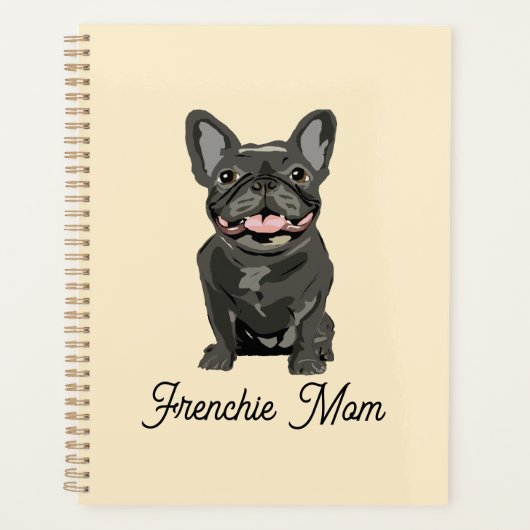 Schattige hond, Franse bulldog Planner (Voorkant)