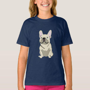Schattige hond, frenchie t-shirt