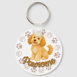 Schattige Hond Geweldig - Liefhebber van Adorable Sleutelhanger