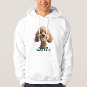 Schattige Hond Illustratie Hoodie - Perfect voor P