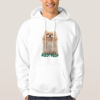 Schattige Hond Illustratie Hoodie - Perfect voor P