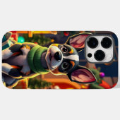 Schattige hond in een feestelijke omgeving Case-Mate iPhone case (Achterkant (horizontaal))