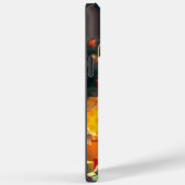 Schattige hond in een feestelijke omgeving Case-Mate iPhone case (Achterkant / Rechts)