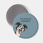 Schattige Hond Magneet (Voorkant / Achterkant)