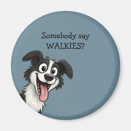 Schattige Hond Magneet (Voorkant)