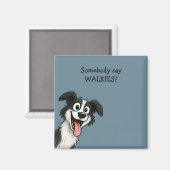 Schattige Hond Magneet (Voorkant / Achterkant)