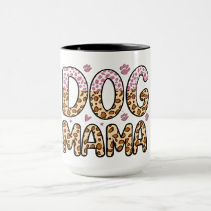 Schattige Hond Mama Mok