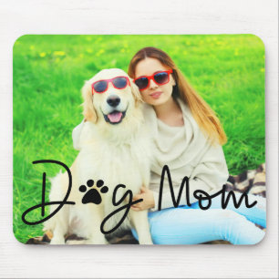 Schattige Hond Moeder Foto Muismat