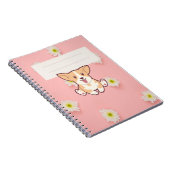 Schattige hond notitieboek (Rechterzijde)