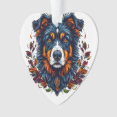Schattige Hond Ornament (voorkant)