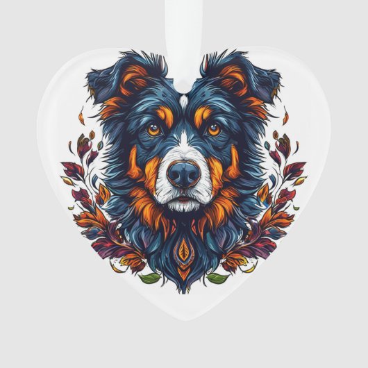 Schattige Hond Ornament (voorkant)