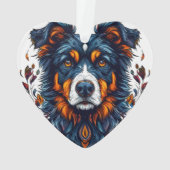 Schattige Hond Ornament (achterkant)