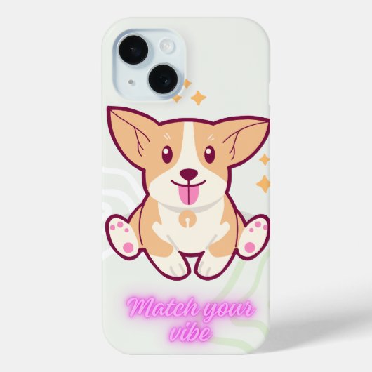 schattige hond phonecase Case-Mate iPhone case (Achterkant)