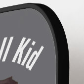 Schattige Hond Pickleball Kind Maatwerk Paddle (Links Detail)