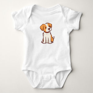 schattige hond romper