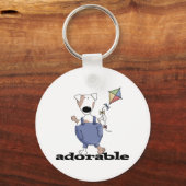 SCHATTIGE HOND SLEUTELHANGER (Voorkant)