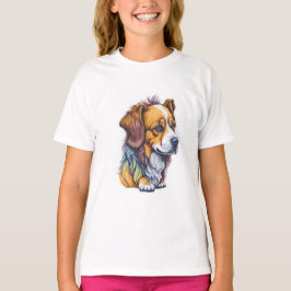 schattige hond t-shirt