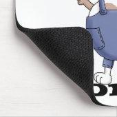 Schattige hond T-shirts en geschenken Muismat (Hoek)