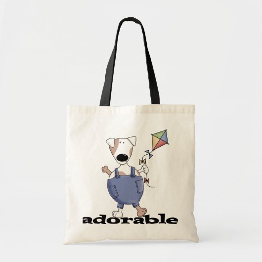 Schattige hond T-shirts en geschenken Tote Bag (Voorkant)