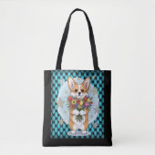 schattige hond tote bag (Voorkant)
