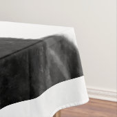 Schattige hond | Zwart Frans Bulldog Face Tafelkleed (Voorbeeld)