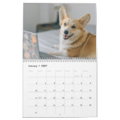 Schattige Honden Eenvoudig Minimaal Kalender (Jan 2027)