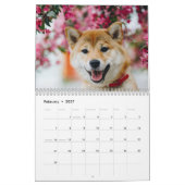 Schattige Honden Eenvoudig Minimaal Kalender (Feb 2027)