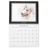 Schattige honden in kunst kalender (Feb 2027)