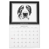 Schattige honden in kunst kalender (Mar 2027)