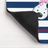 Schattige honden in liefde met speciaal gepersonal muismat (Hoek)