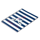 Schattige honden in liefde met speciaal gepersonal notitieboek (Linkerzijde)