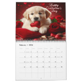 Schattige honden vieren feestvreugde jaarlijks 20X Kalender (Feb 2026)