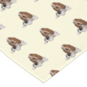 Schattige Hondenhuisdier Tafelkleed (Gekanteld)