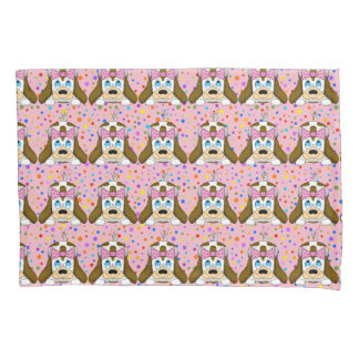 Schattige hondenkussen Hoesje Kussensloop