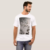 Schattige Hondenliefhebber T-shirt voor mannen en  (Voorkant volledig)