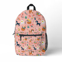 Schattige Hondenpaaspatroon op Roze