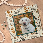 Schattige hondenpatroon foto huisdier inspirativit legpuzzel<br><div class="desc">Custom Fun Dog Photo Puzzle - hout, botten, poten Inspirivity artwork gemaakt om u te inspireren tijdens het werken aan deze leuke huisdierpuzzel. Een perfect Photo cadeau voor Valentijn's Day en geweldig voor elk hondenliefhebber. Dompel jezelf onder in het leuke patroon en leuke foto die je selecteert. Verhoog je ontspanningstijd...</div>