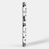 Schattige hondenpootje print huisdierpatroon Case-Mate iPhone case (Achterkant / Rechts)